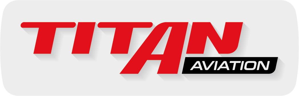 Logo Titan Aviation - Client Forez & Hexagone Bâtisseurs Contractant général