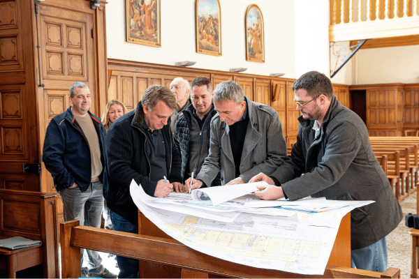 Signature d'un projet Forez & Hexagone Batisseur